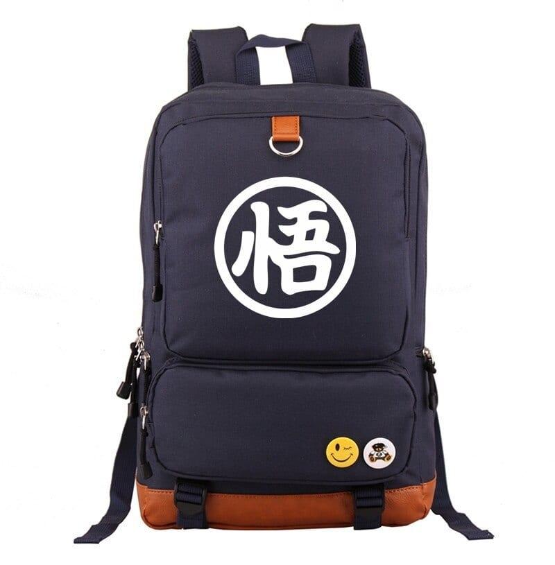 Son Goku Kanji Symbol Dragon Ball Z Oxford Backpack Bag