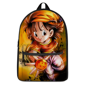 DBZ Adorable Pan Holding A Dragon Ball Cool Backpack - Saiyan Stuff