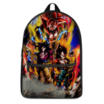 Dragon Ball GT Goku Vegeta Gogeta SSJ4 Dope Canvas Backpack - Saiyan Stuff