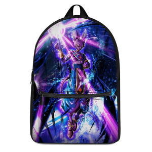 Dragon Ball God Of Destruction Beerus With Ball Of Energy Backpack - Saiyan Stuff