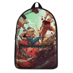 Dragon Ball Son Goku Versus Vegeta Saiyan Battle Dope Backpack - Saiyan Stuff