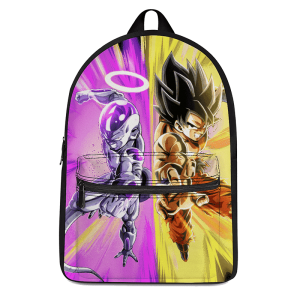 Dragon Ball Super Goku And Frieza Teaming Up Dope Backpack - Saiyan Stuff