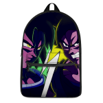 Dragon Ball Z Broly VS Son Goku Contrast Color Art Backpack - Saiyan Stuff