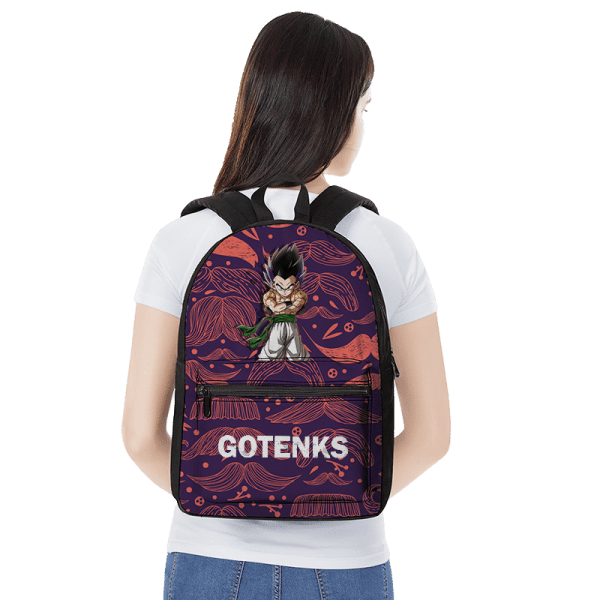 Dragon Ball Z Gotenks Majestic Pose Dark Themed Backpack - Saiyan Stuff