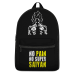 Dragon Ball Z No Pain No Super Saiyan Goku Workout Backpack - Saiyan Stuff