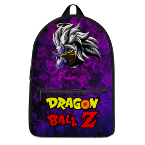 Dragon Ball Z Trippy Universe Goku SSJ3 Awesome Purple Backpack - Saiyan Stuff