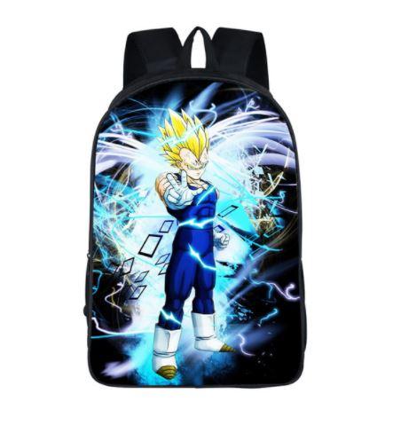 Dragon Ball Majin Vegeta Saiyan Prince School Backpack Bag