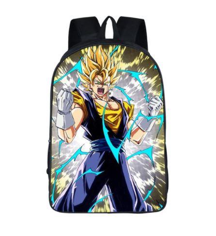 Dragon Ball Vegito SSJ2 Saiyan Cool School Backpack Bag