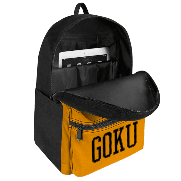 Super Saiyan Goku Awesome Dragon Ball Z Orange Backpack - Saiyan Stuff