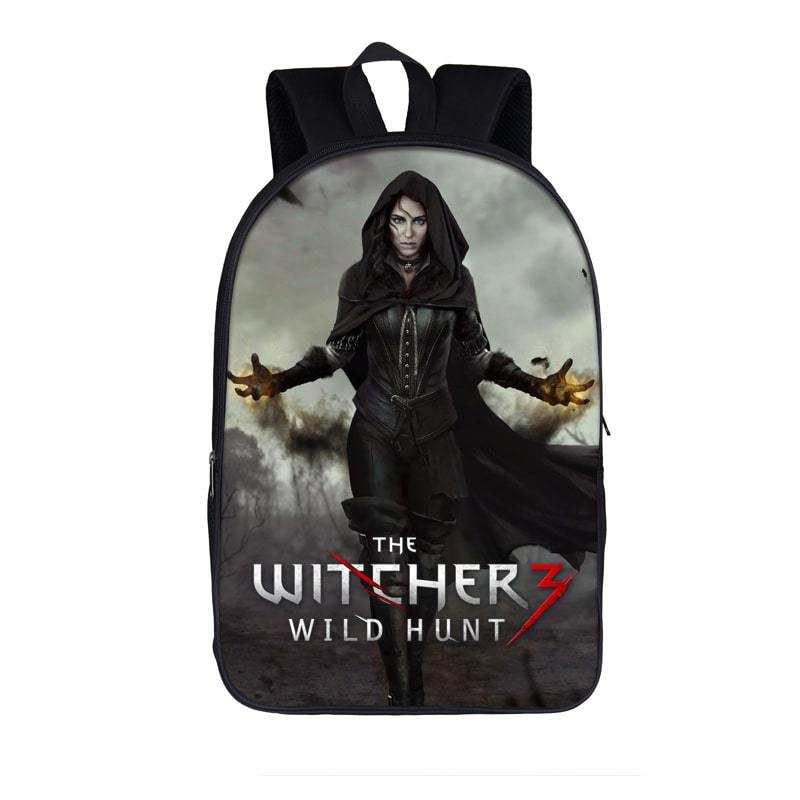 The Witcher 3 Wild Hunt Powerful Yennefer Wrath Backpack Bag - Saiyan Stuff