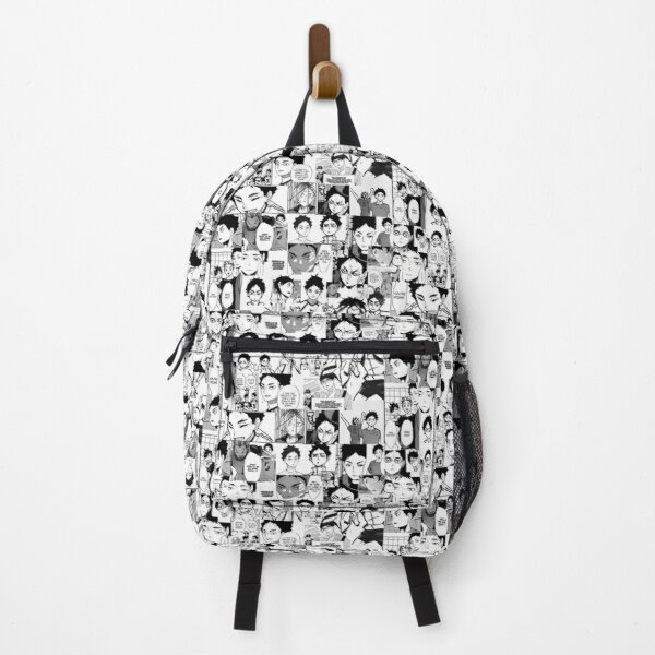 Akaashi Keiji Manga collage  Backpack RB0605 product Offical Anime Backpacks Merch