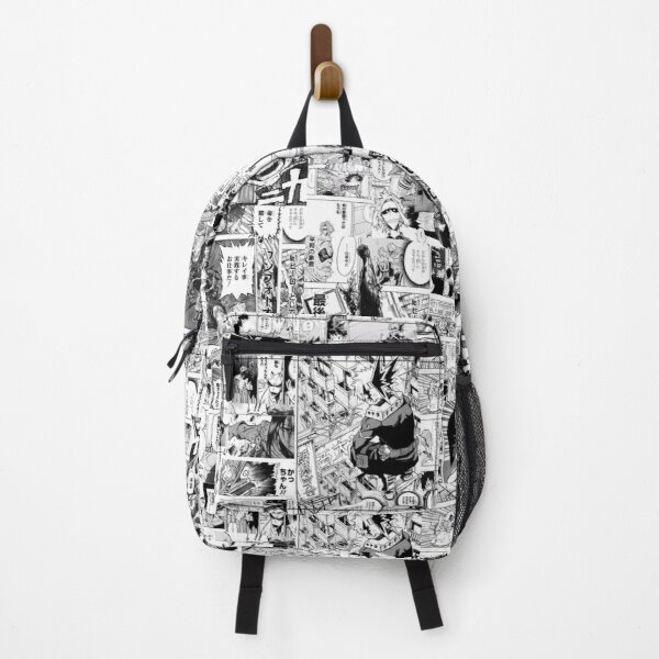 My hero academia Manga collage Backpack RB0605 product Offical Anime Backpacks Merch