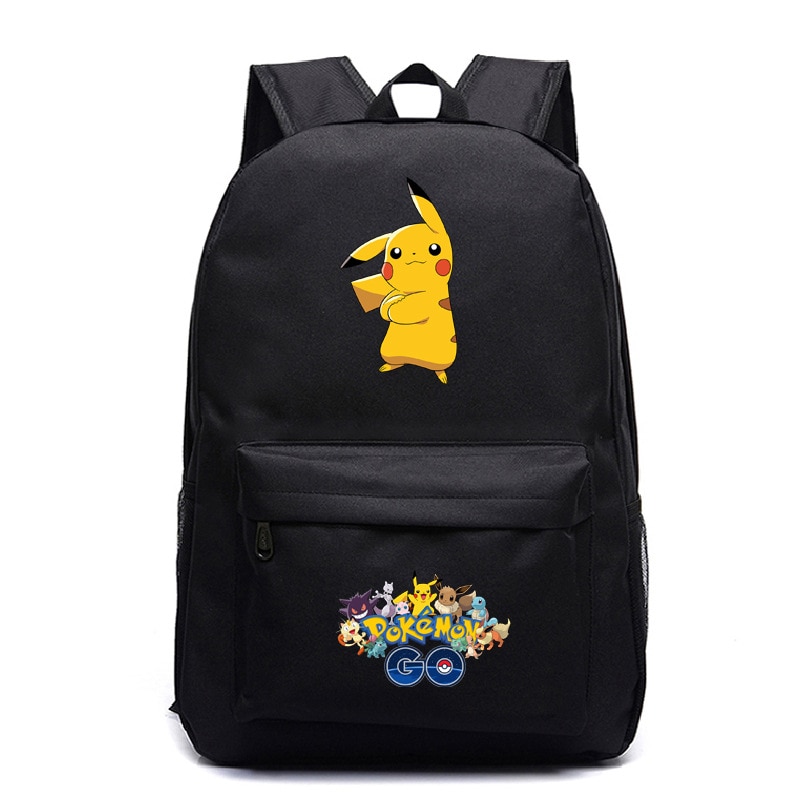 Cartoon Pokemon Backpacks Kids backpack Students School Bags Boys Girls book bag Teens Travel Knapsack Fashion Casual Mochila