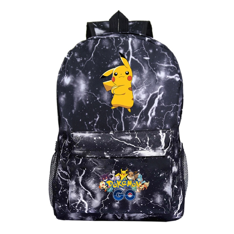 Cartoon Pokemon Backpacks Kids backpack Students School Bags Boys Girls book bag Teens Travel Knapsack Fashion Casual Mochila