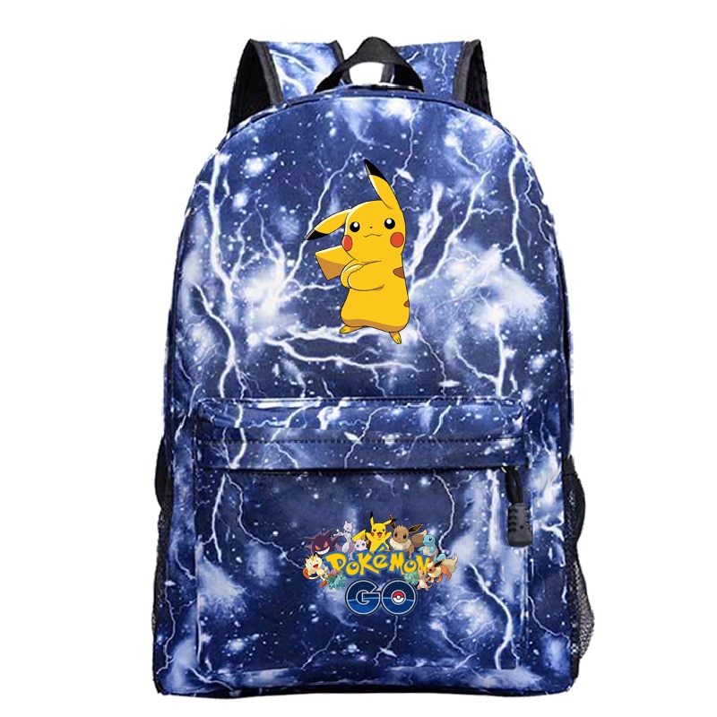 Cartoon Pokemon Backpacks Kids backpack Students School Bags Boys Girls book bag Teens Travel Knapsack Fashion Casual Mochila