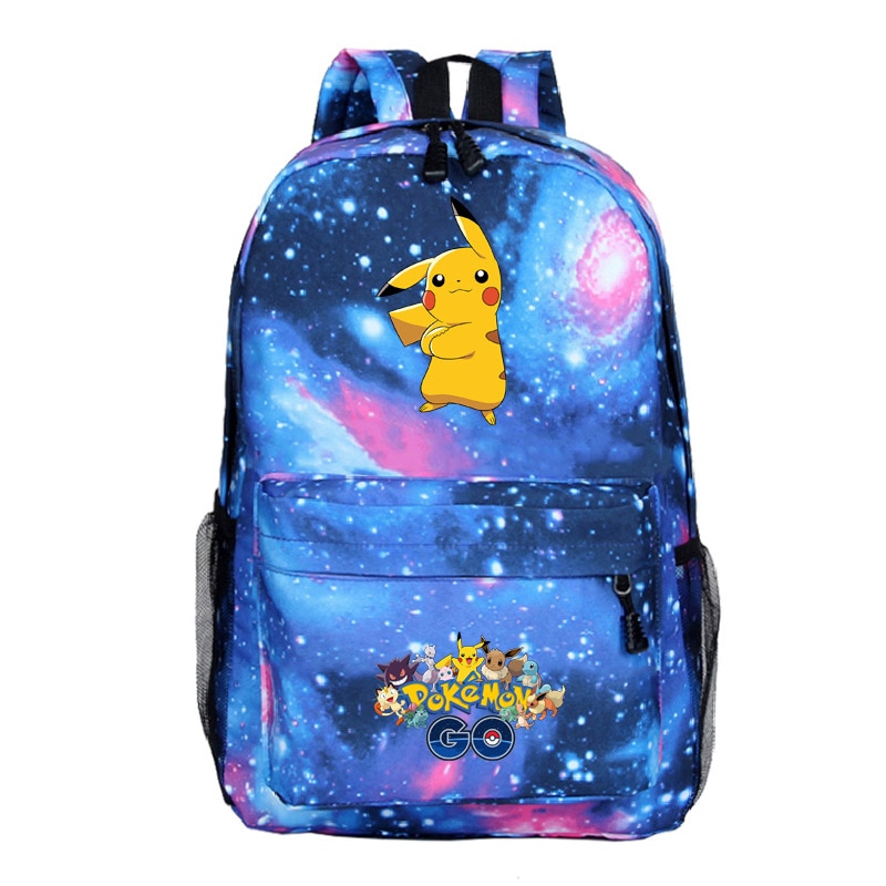 Cartoon Pokemon Backpacks Kids backpack Students School Bags Boys Girls book bag Teens Travel Knapsack Fashion Casual Mochila